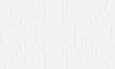 embossed image of geometric shapes