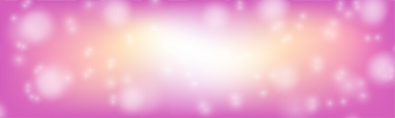 Sparkling bokeh light On a sweet pink abstract background