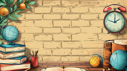 Greeting card and banner design for National Old Stuff Day, suitable for social media and educational purposes.