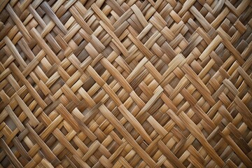 Naklejka premium wicker basket texture