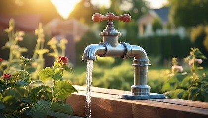 Smart Water Tap Solutions for Garden Maintenance"