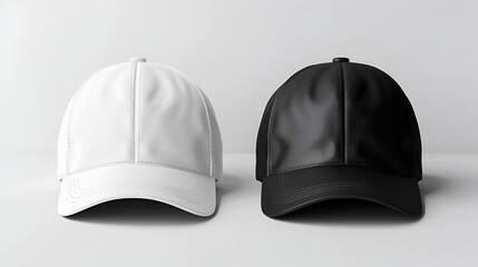 Baseball cap headgear modern casual streetwear isolated on white background illustration
