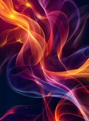 Obraz premium Colorful Flames