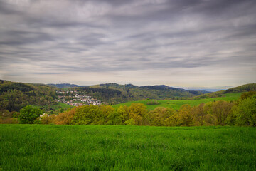 Fototapeta premium landscape in the mountains