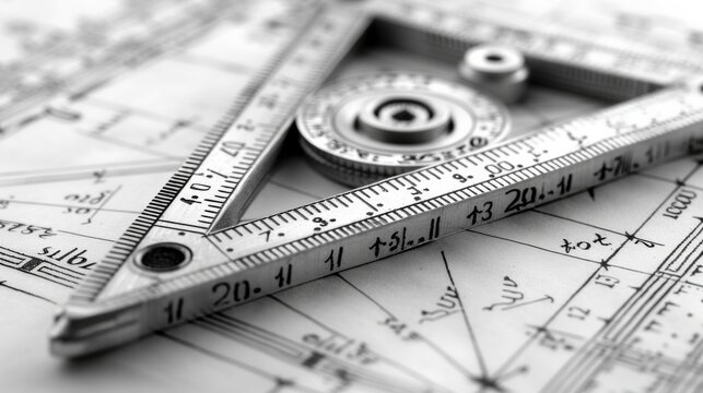 Illustrate the construction of a bisector of a given angle using compass and straightedge, accompanied by step-by-step instructions.