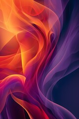 Obraz premium Multicolor Abstract Light Painting