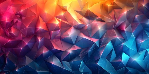 Obraz premium Colorful Geometric Shapes