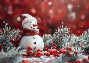 Christmas snowman