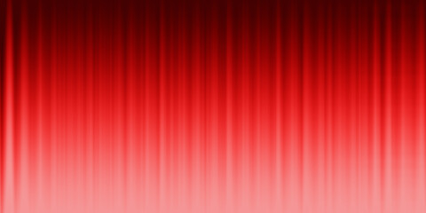 red curtain. Folds on the fabric background.