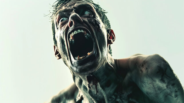 zombie screaming 