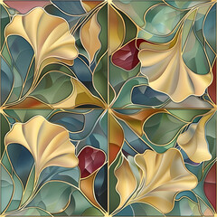wallpaper, tiles or carpet in a seamless pattern.