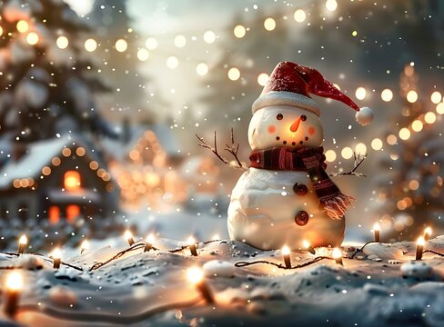 Christmas snowman