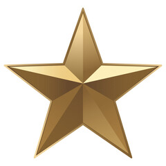 gold star icon on isolated background. Rating review icon for websites and mobile apps. Vector illustration