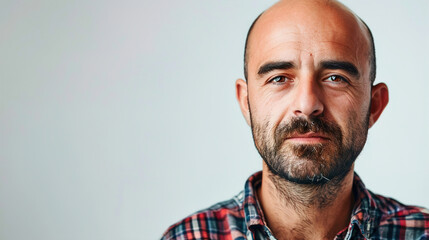Obraz premium portrait of an bald man