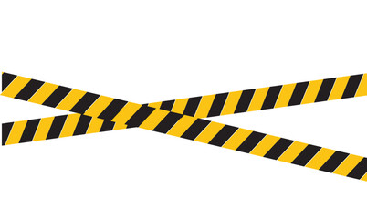 Warning yellow black diagonal stripes line. Safety stripe warning caution hazard danger road vector sign symbol.  Vector illustration . EPS 10 