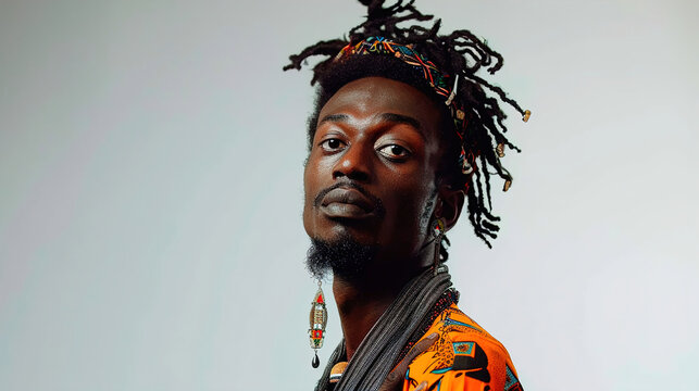 man with dreadlocks