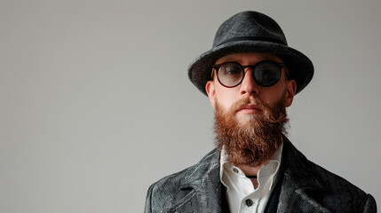 portrait of a person in a hat