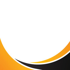 Blank business background curved gradient stripes