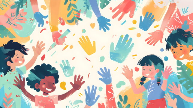 Father's Day celebrations by doing homemade crafts, sharing funny memes, sending happy Father’s Day messages, images, or simply offering some gifts to dad, illustrate art