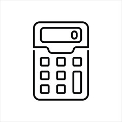 Calculator vector icon