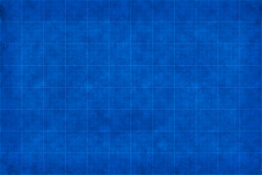 Graphic illustration of old blueprint paper. Use as layer or design element for web, print or other graphics.