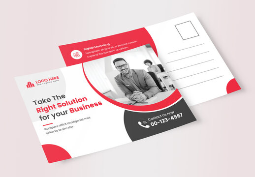 Business Postcard Design Template