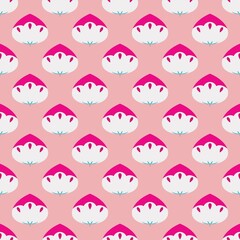 seamless pattern with hearts