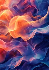 Obraz premium Colorful Flames