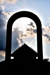 Silhouette of a Mosque 3
