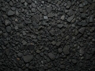 Black or dark gray rough grainy stone texture background