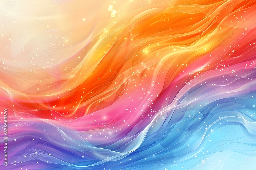 Poster Colorful abstract background