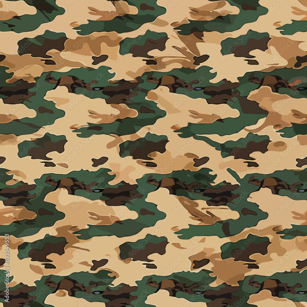 Wall mural Vector Camo Pattern