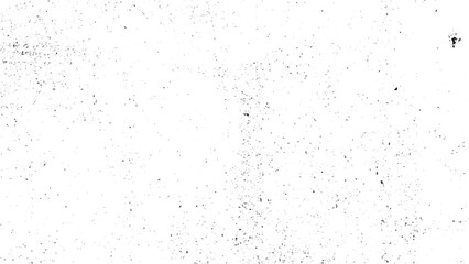 Grunge black texture. Dark grainy texture on white background.  Dust overlay textured. Grain noise particles. Torn graininess pattern. Vector illustration