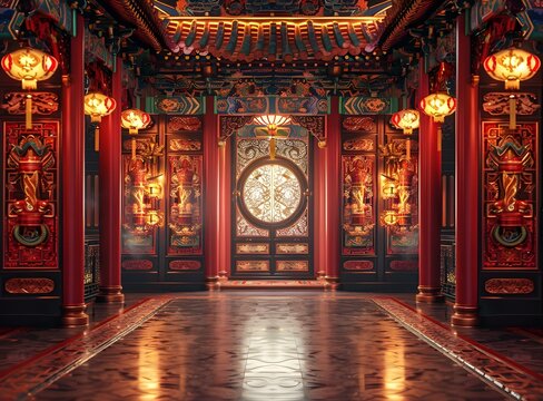 Chinese ancient palace