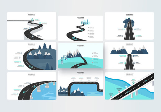 Milestone RoadMap Success Infographic Template