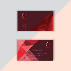 Elegant Luxury Modern Green Business Card Template