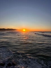 Obraz premium sunrise over the sea