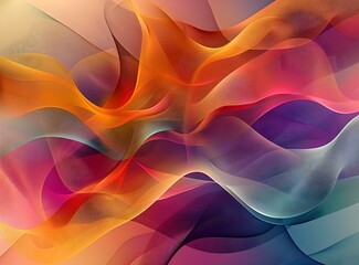 Obraz premium Colorful Waves