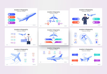 Aviation Infographic Template