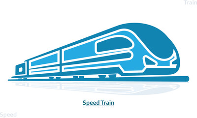 train icon speed train icon unique train icon, bullet train