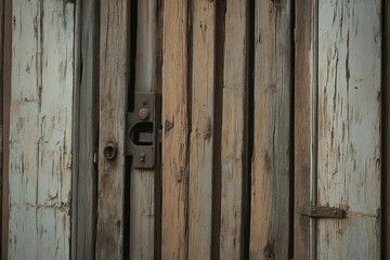 old wooden wall
