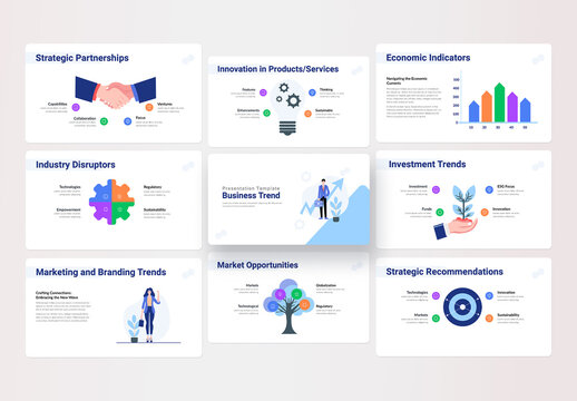 Business Trend Presentation Template