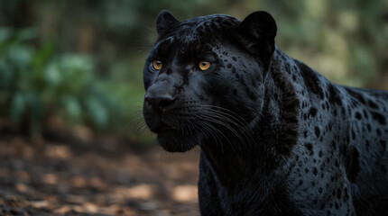 "In the Shadows: Capturing the Mystery and Majesty of Black Panthers in the Wild"
