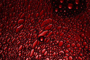abstract organic shapes, biology themed science background with red cells