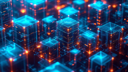 Fototapeta premium Exploring Efficient Container Orchestration in Modern Data Centers