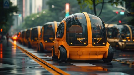 Autonomous vehicle fleets in urban transportation. 
