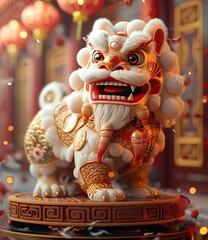 Lion dance