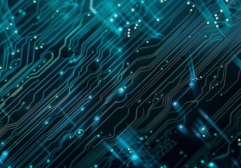 Background of a circuit board