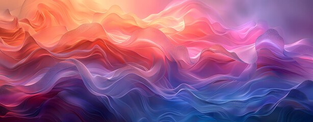 Obraz premium Abstract Background with Pink, Purple, and Red Smoke and Liquid Colors