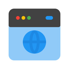 browser flat icon